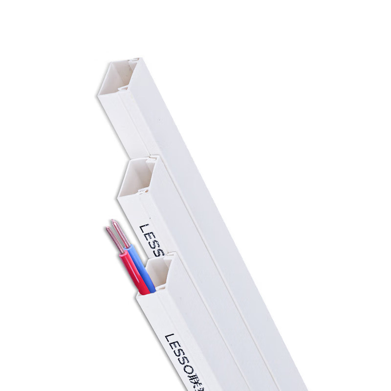 联塑 LESSO 80*40mm PVC线槽  白色 2m/根 计价单位:根