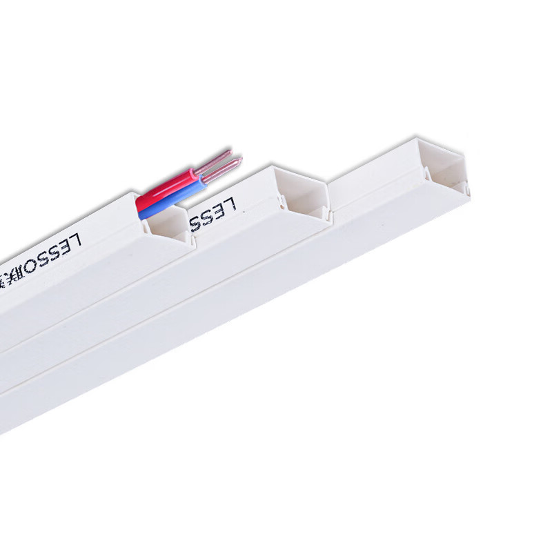 联塑 LESSO 80*40mm PVC线槽  白色 2m/根 计价单位:根