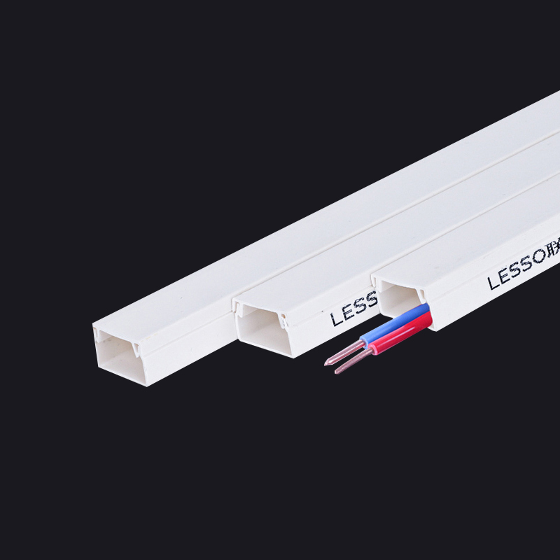 联塑 LESSO 80*40mm PVC线槽  白色 2m/根 计价单位:根