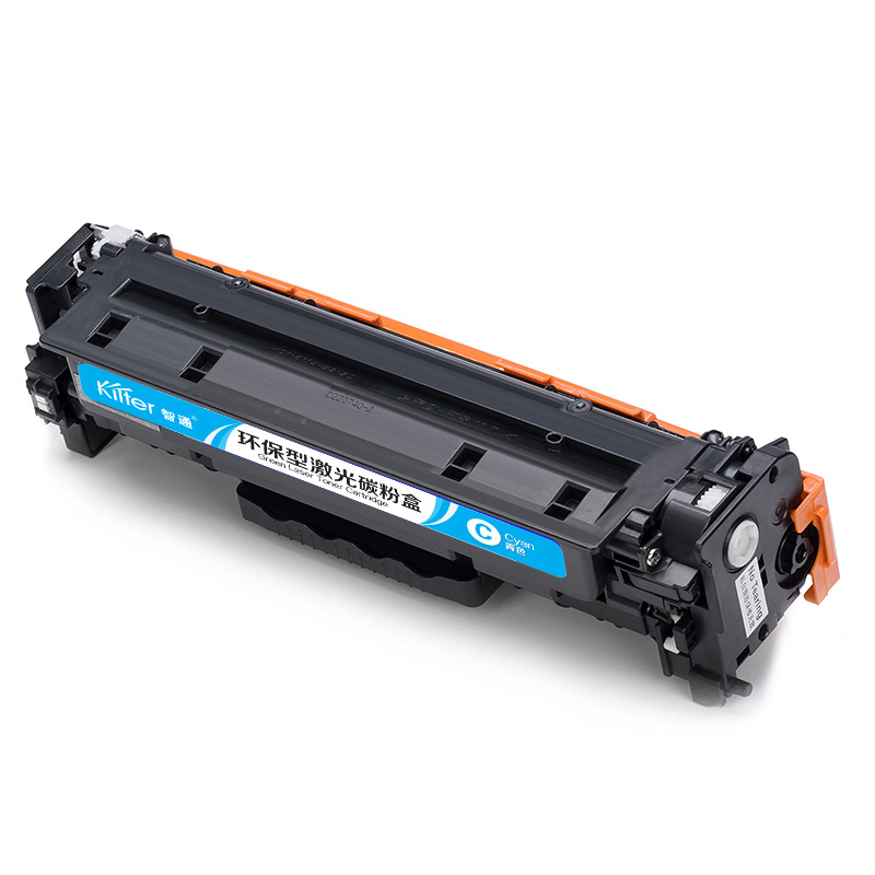 智通 KILTER KILTER CONSUMABLE CF411A 硒鼓 带芯片 青色 2300页 适用于惠普HP M377dw M452dn M452dw M452nw M477fdn M477fdw M477fnw 计价单位:支