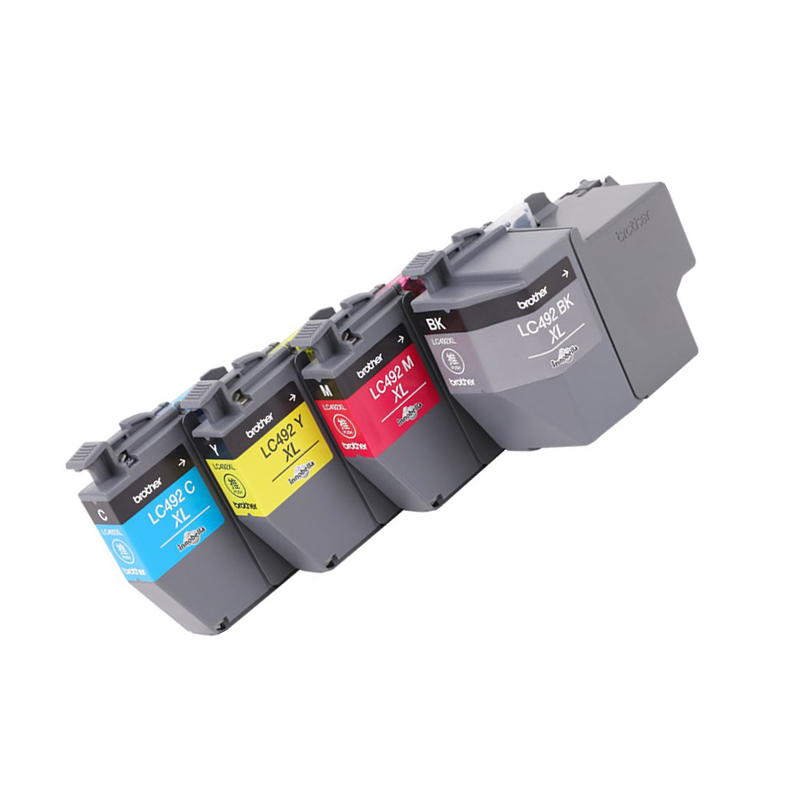 兄弟 brother LC492XL CMYK 墨盒  四色套装 适用MFC-J3940 3540 2340DW 计价单位:套