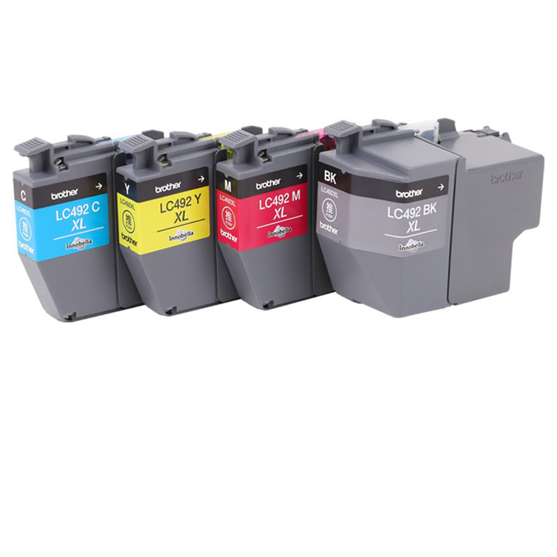 兄弟 brother LC492XL CMYK 墨盒 四色套装 适用MFC-J3940 3540 2340DW 计价单位:套