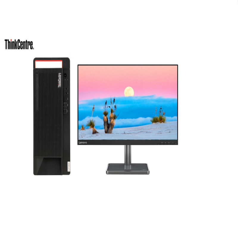 联想 Lenovo ThinkCentre M737t 台式电脑 i5-10500/8G*2/1T+256G/集成/带光驱R/H470主板/Win11 Home/300W/三年/17L L24Q-35 23英寸显示器 计价单位:套