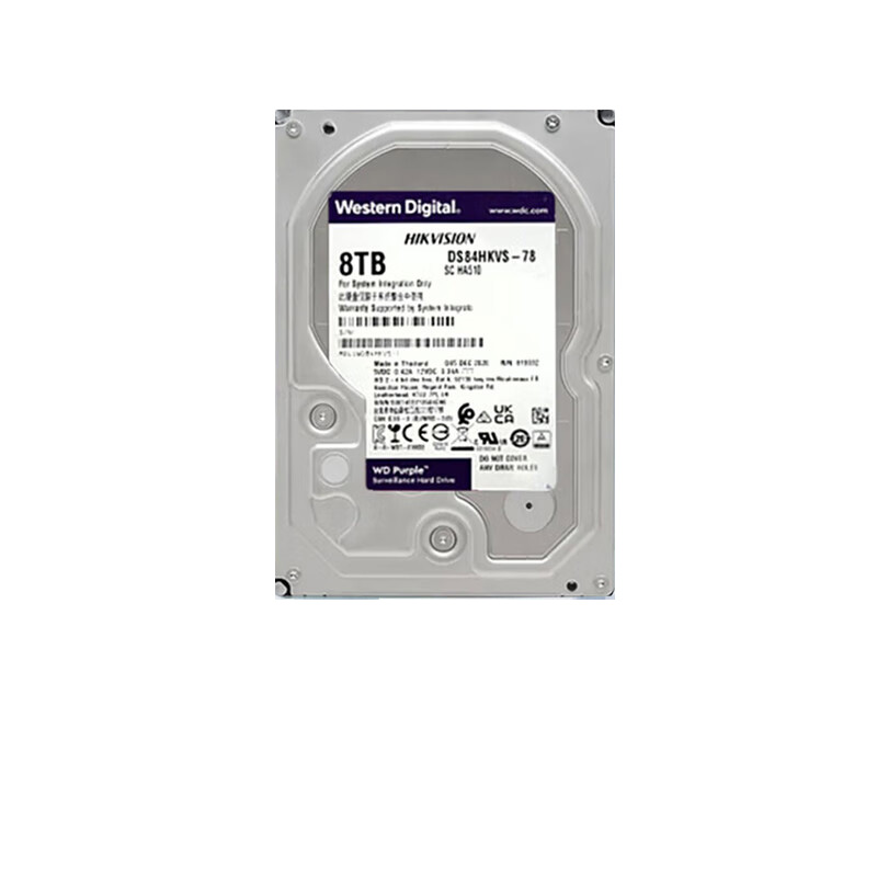 海康威视 HIKVISION DS-84HKVS-78 监控硬盘 8T 标配版 计价单位:个