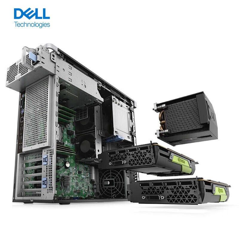 戴尔 DELL p5820x 图形工作站主机 酷睿i9-10980XE 18核 3.0GHz 128G 2T固态+8T RTX4090-24G 计价单位:台