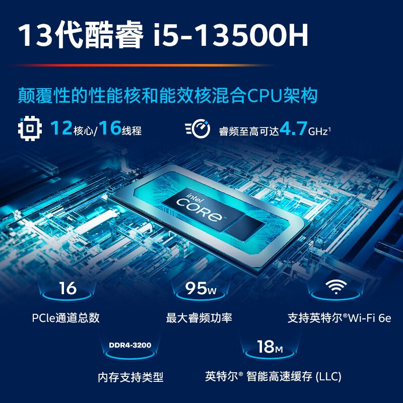 惠普 HP 光影精灵9 笔记本电脑 13代i5H 4050-6G 电竞屏 超凡版 16G内存/512G高速固态 标配 计价单位:台