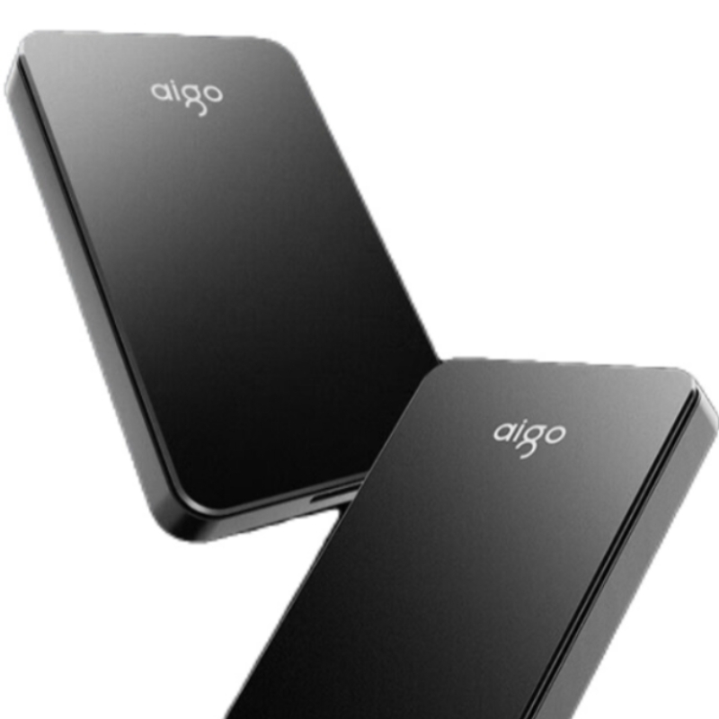 爱国者 aigo HD809-4TB USB3.0 移动硬盘 黑色 计价单位:个