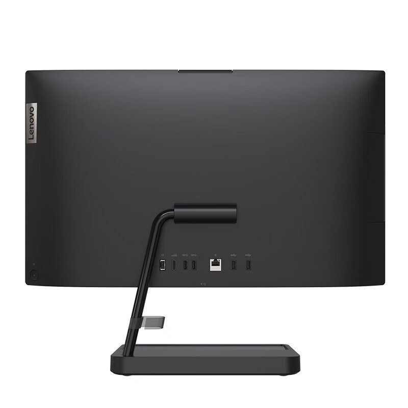 联想 Lenovo AIO520-24  一体机电脑 i5-1155G7 16G 512G 核显 23.8英寸 含无线键鼠 微边框 黑色 计价单位:套