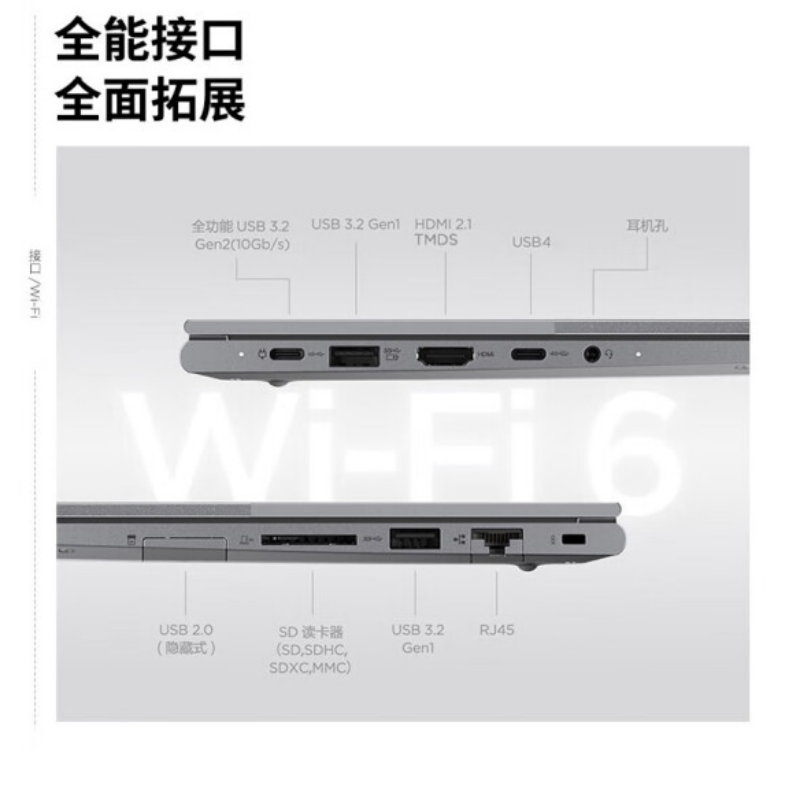 联想 Lenovo ThinkBook 16+ 笔记本电脑 2023款 AMD锐龙标压 16英寸 R7-7840H 32G 1TB SSD 2.5K 120Hz 计价单位:台