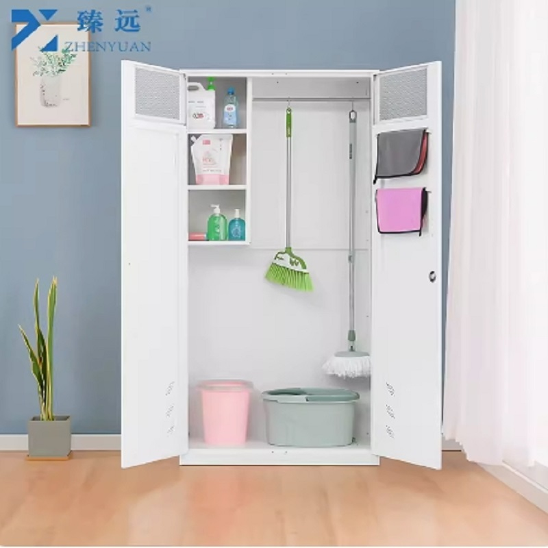 臻远  1800*900*400mm 双门清洁柜 0.9mm厚 白色 计价单位:组