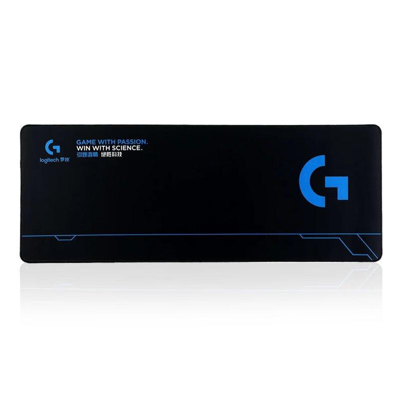 罗技 LOGITECH 800*300*4mm 鼠标垫 G标经典款桌垫厚款 计价单位:张