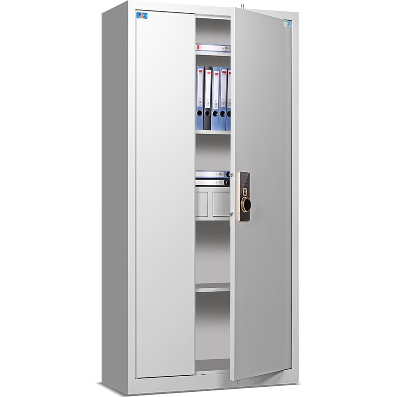 虎牌  SD-1850 电子密码锁通体文件柜 900*400*1850 灰色 计价单位:个