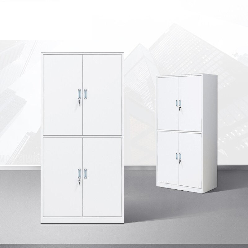 国景 GOKENG DS-086 通体双节文件柜 850*390*1850 灰白色  计价单位:组