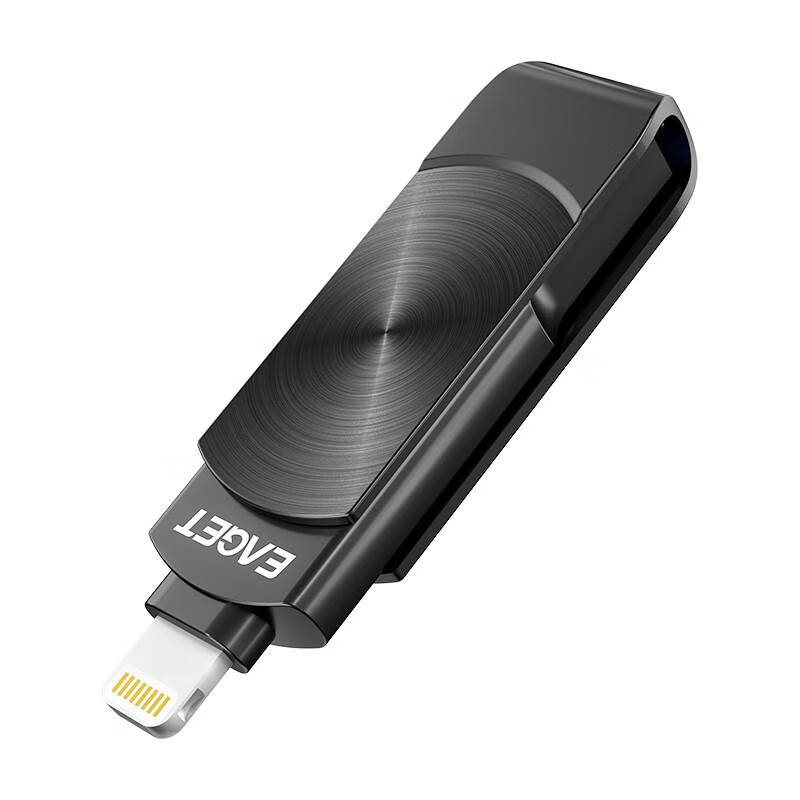 忆捷 EAGET i66Plus U盘 128G USB3.0 Lightning接口 锖色 计价单位:个
