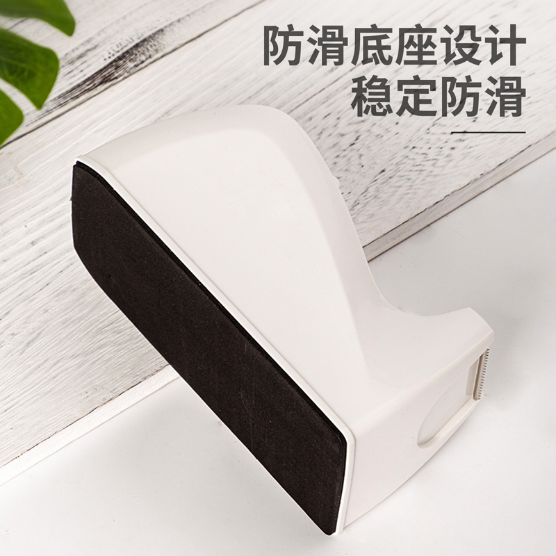 得力 deli 815A 胶带座 白色 14.2*6*7cm 单个装 计价单位:个