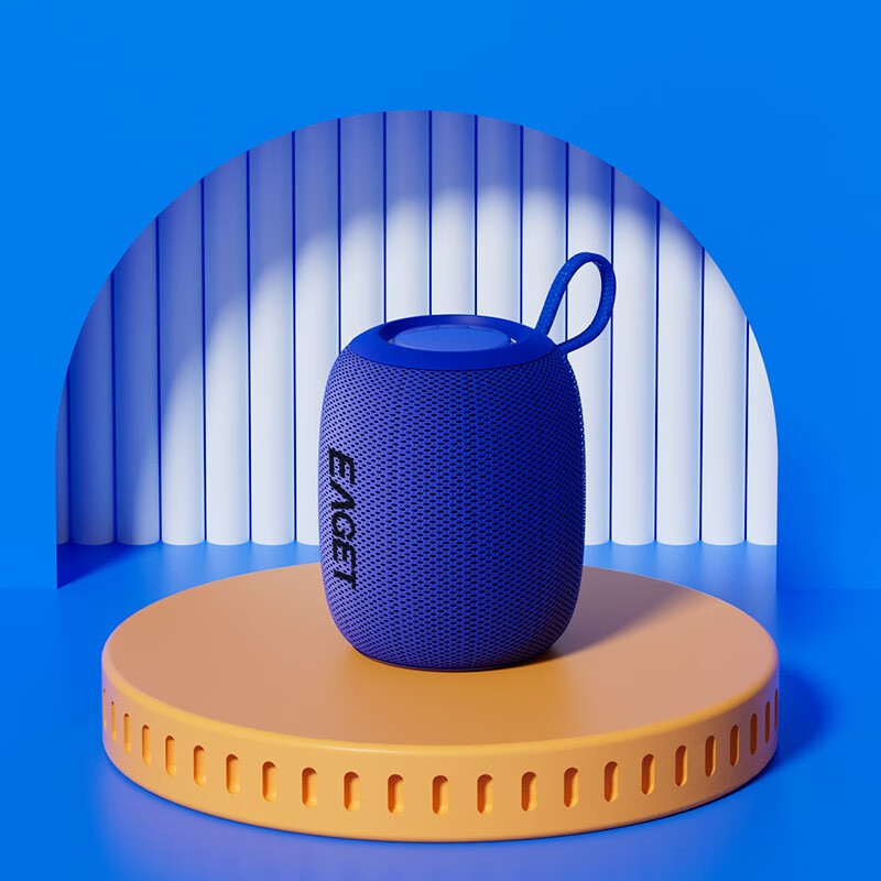 忆捷 EAGET EK02 蓝牙音箱  1200mAH 蓝色 计价单位:台