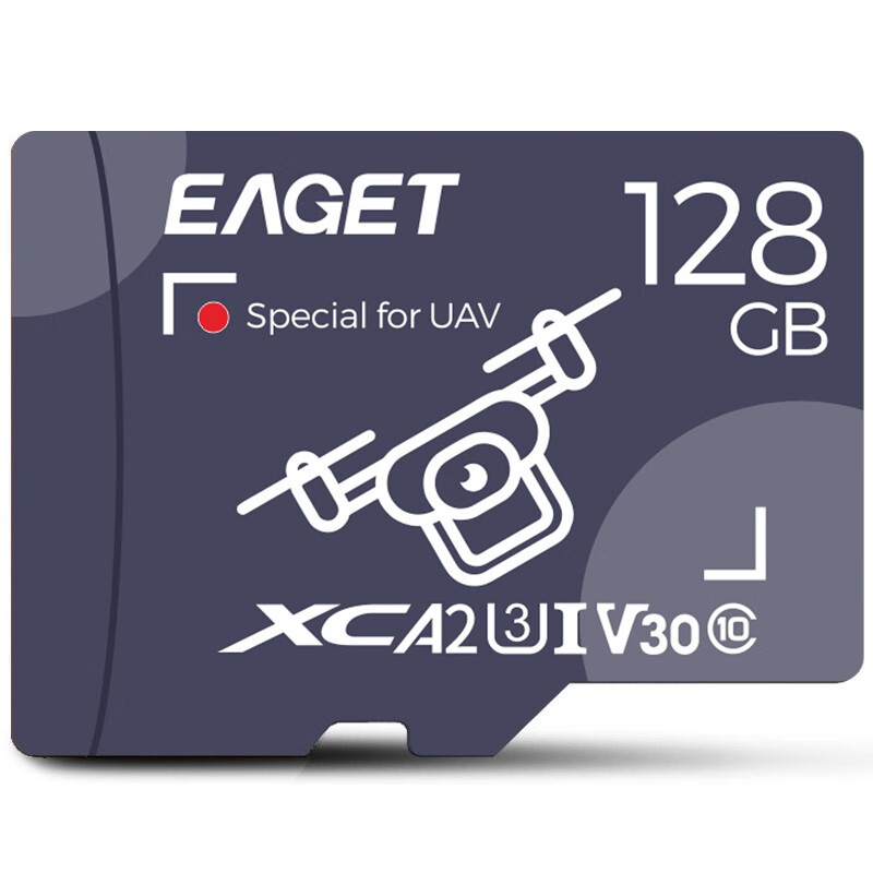 忆捷 EAGET T5 TF存储卡 128GB U3 V30 A2 高速 计价单位:个