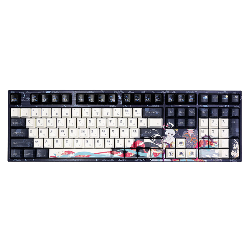 阿米洛 VARMILO 嫦娥108键 机械键盘 三模臻轻轴 有线+蓝牙+2.4G 热插拔 计价单位:个