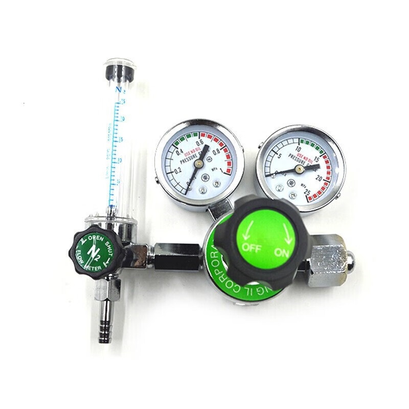 华青 HAKIN 1*25 1.5l/min  氮气可调节减压阀 带流量计表   w21.8 计价单位:个