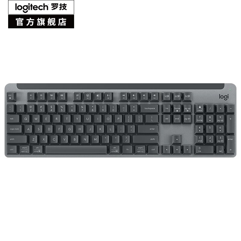 罗技 LOGITECH K865 无线机械键盘  TTC红轴 石墨黑 计价单位:个