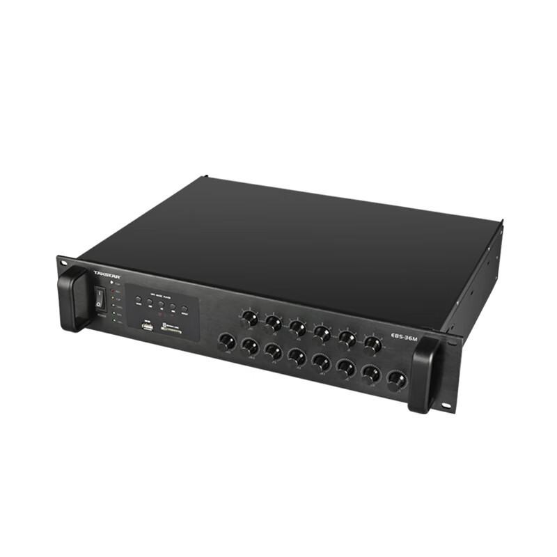 得胜 TAKSTAR EBS-36M 广播合并功放 内置蓝牙MP3 360W 黑色 计价单位:台