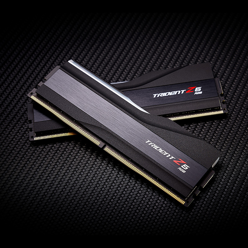 芝奇  64GB(32Gx2) DDR5 6400 台式机内存条-幻锋戟RGB灯条(黯雾黑)/Intel XMP/C32 计价单位:套 芝奇  64GB(32Gx2) DDR5 6400 台式机内存条-幻锋戟RGB灯条(黯雾黑)/Intel XMP/C32 计价单位:套