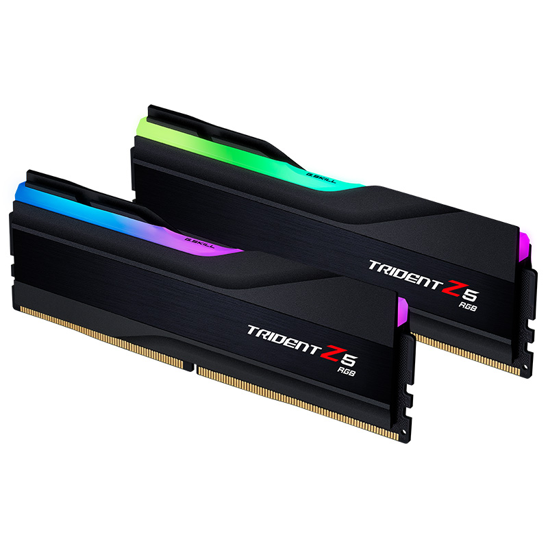 芝奇  64GB(32Gx2) DDR5 6400 台式机内存条-幻锋戟RGB灯条(黯雾黑)/Intel XMP/C32 计价单位:套 芝奇  64GB(32Gx2) DDR5 6400 台式机内存条-幻锋戟RGB灯条(黯雾黑)/Intel XMP/C32 计价单位:套