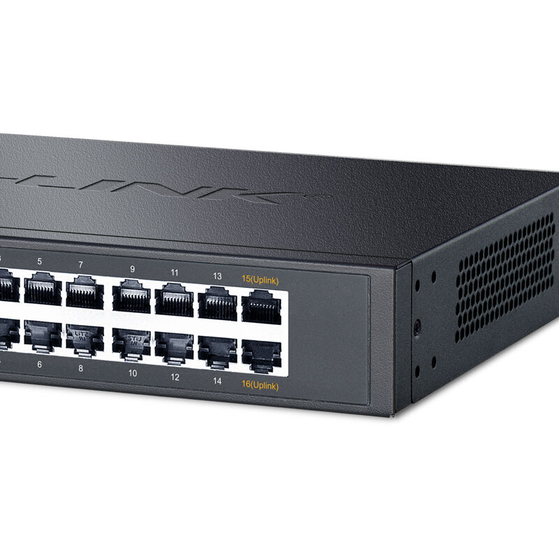 普联 TP-LINK TL-SG1016DT 交换器 16口千兆交换机16口网络分线器集线器分流器 计价单位:台