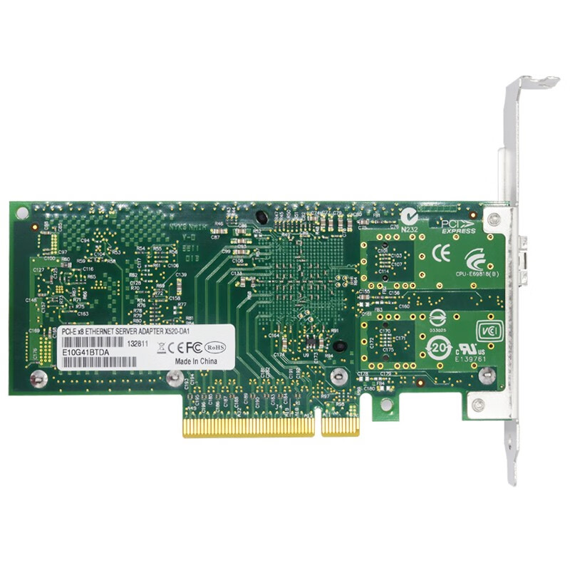 EB-LINK  PCI-E  X8 82599万兆单光网卡 含单模光模块 计价单位:套