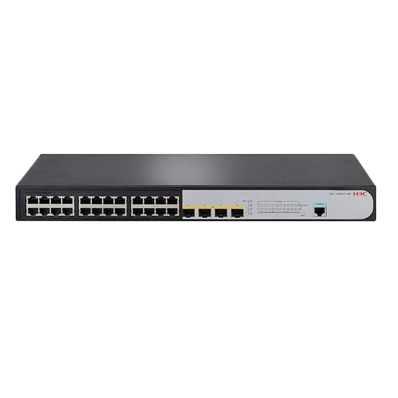 华三  S1850V2-28P-EI 交换机 24口千兆电+4千兆光纤口二层Web网管企业级 Vlan划分/图形化管理 计价单位:台