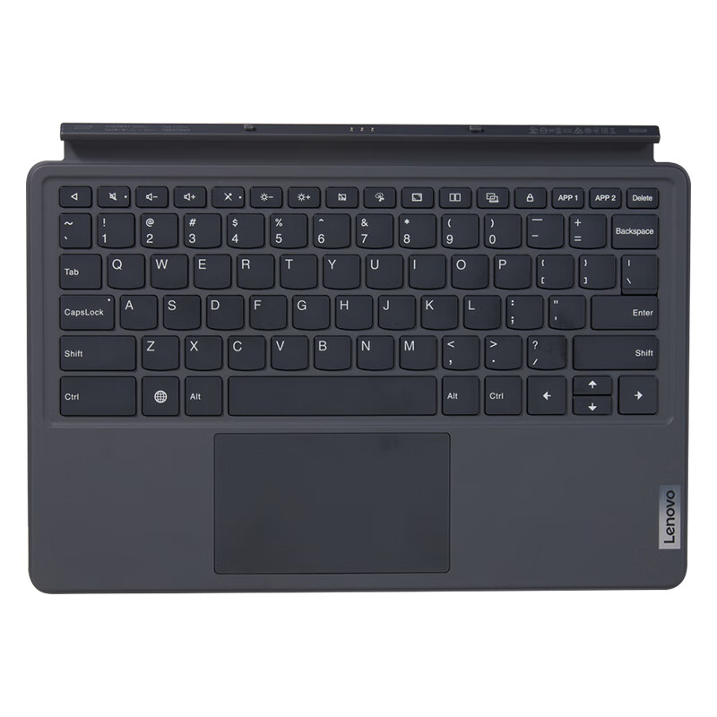 联想 Lenovo 小新pad pro 磁吸键盘及支架 12.7英寸   磁吸配对 可拆分  独立笔槽收纳 计价单位:个