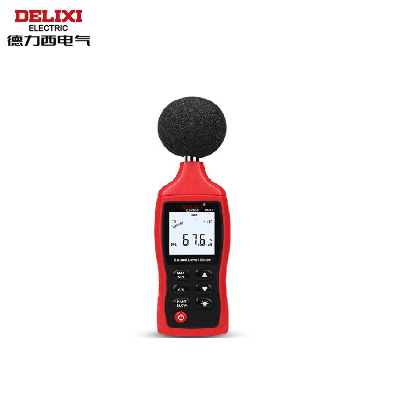 德力西电气 DELIXI ELECTRIC DECEMSMD1130 分贝仪噪音测试仪 高精度 音量检测 D1  A/C双加权 计价单位:个