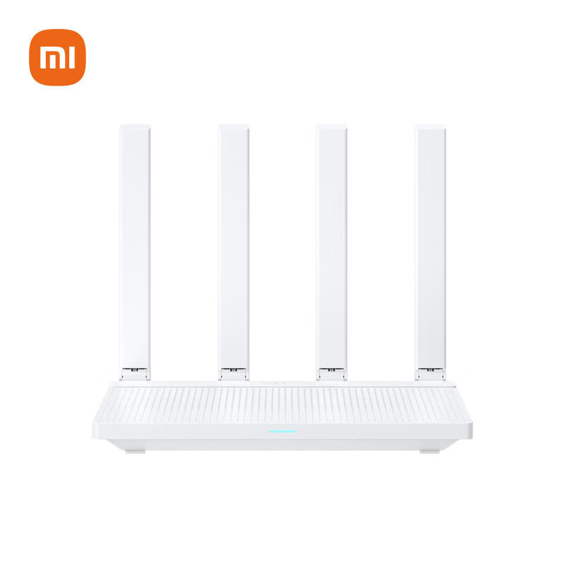 小米 MI AX3000T 路由器 满血5G双频WIFI6 多设备组网 3000M无线速率 多宽带聚合 计价单位:台