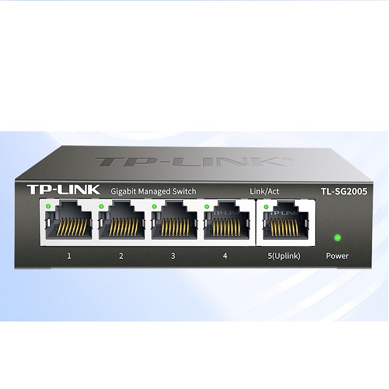 普联 TP-LINK TL-SG2005 交换机 五口 千兆 计价单位:台