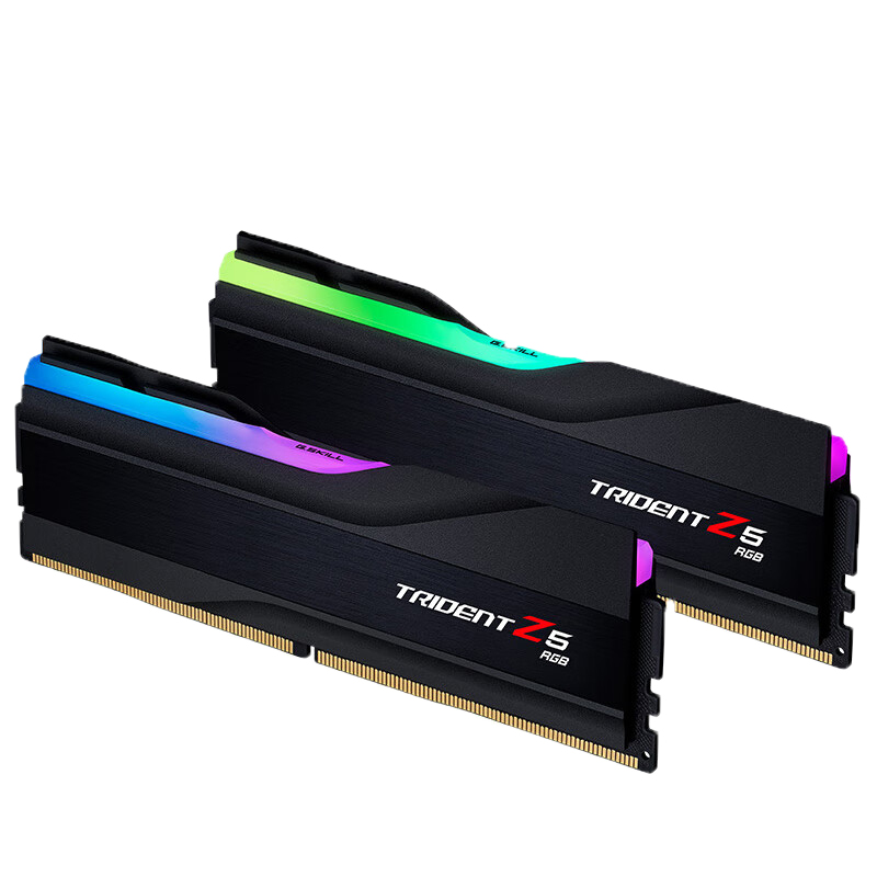 芝奇  F5-7200J3646F24GX2-TZ5RK 台式机内存条 48GB(24Gx2) DDR5 7200 幻锋戟RGB灯条  Intel XMP/C36黯夜黑   计价单位:套