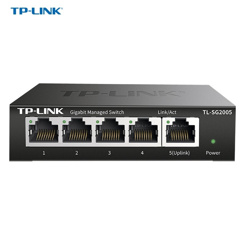 普联 TP-LINK TL-SG2005 交换机 五口 千兆 计价单位:台