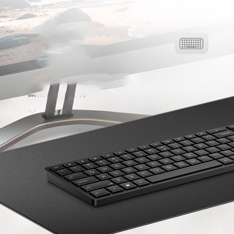 惠普 HP 455 无线单键盘 107键位2毫米键程 黑色 计价单位:个 惠普 HP 455 无线单键盘 107键位2毫米键程 黑色 计价单位:个