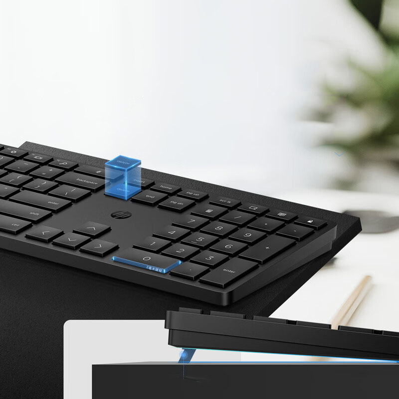 惠普 HP 455 无线单键盘 107键位2毫米键程 黑色 计价单位:个 惠普 HP 455 无线单键盘 107键位2毫米键程 黑色 计价单位:个