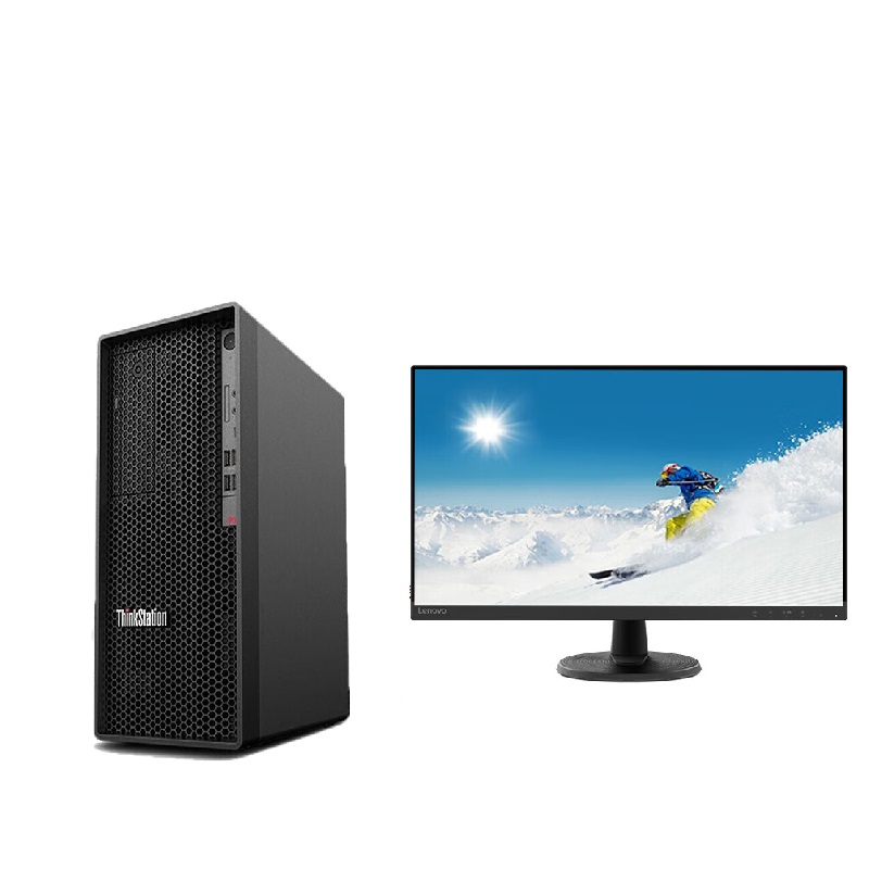 联想 Lenovo P3 I7 13700K 工作站  3.4G/16C/24M)/16G*4/1T固态+12T机械/3090 24G/无光驱/DOS/1100W  27寸液晶 D27-40/HDMI/VGA/VA屏 分辨率1920*1080 计价单位:套