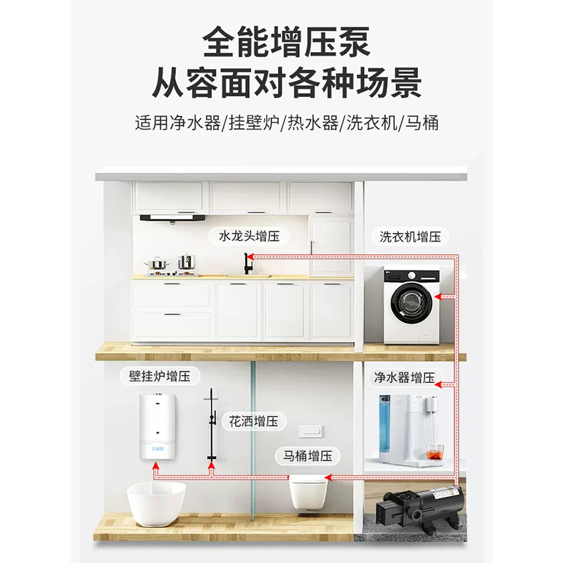 雷士泰  60W 自吸泵 5米水管2分 计价单位:台