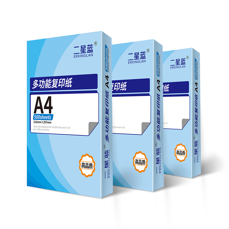 二星蓝  A4  复印纸 80g 500张/包 5包/箱 计价单位:箱