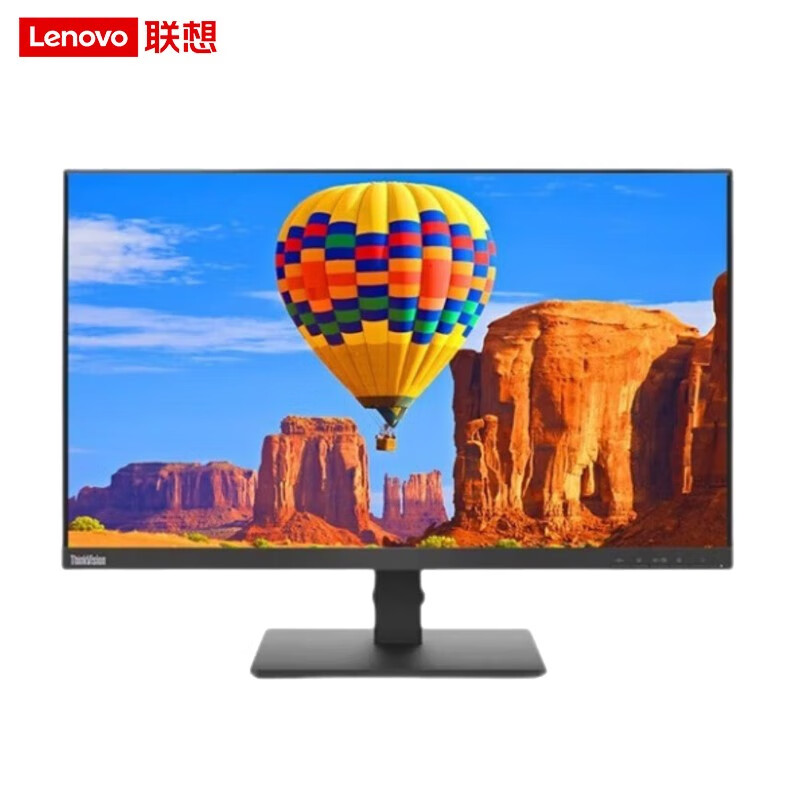联想 Lenovo T2345 23英寸商用显示器 FHD高清 IPS窄宽边 1920*1080 VGA+DVI 计价单位:台