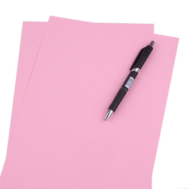 优必利  7055 彩色打印纸  A4 160g 浅粉色 100张/包   计价单位: 包