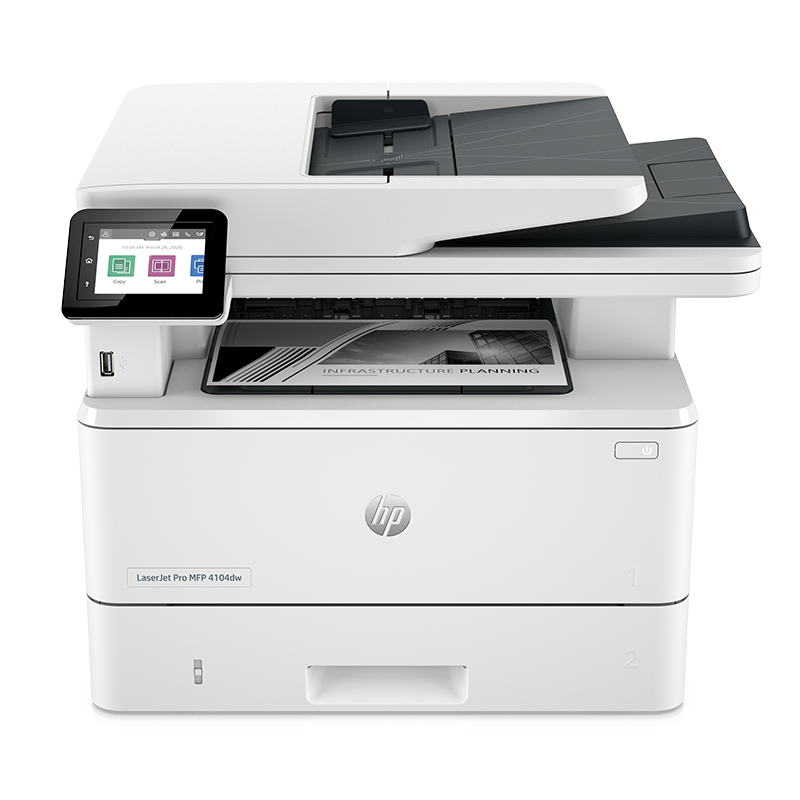 惠普 HP 4104dw 黑白激光一体机 A4幅面 双面 无线 计价单位:台