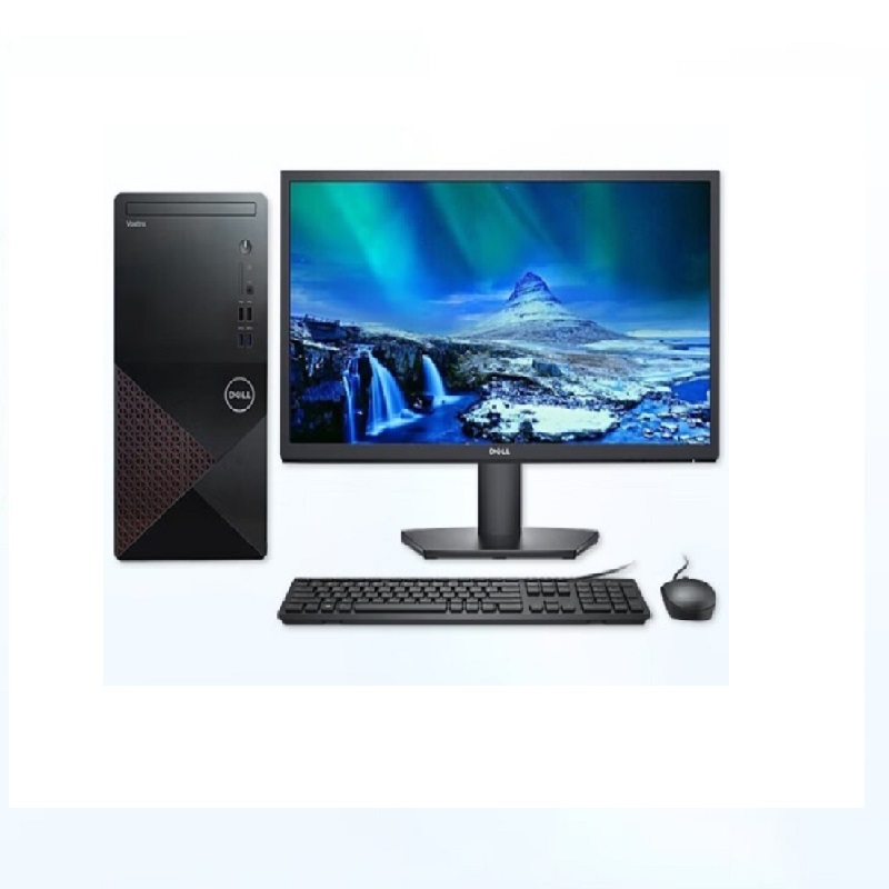 戴尔 DELL Vostro 3890 电脑主机整机 主机+23.8英寸显示器  i7-10700 16G内存 512G固态 定制 计价单位:套