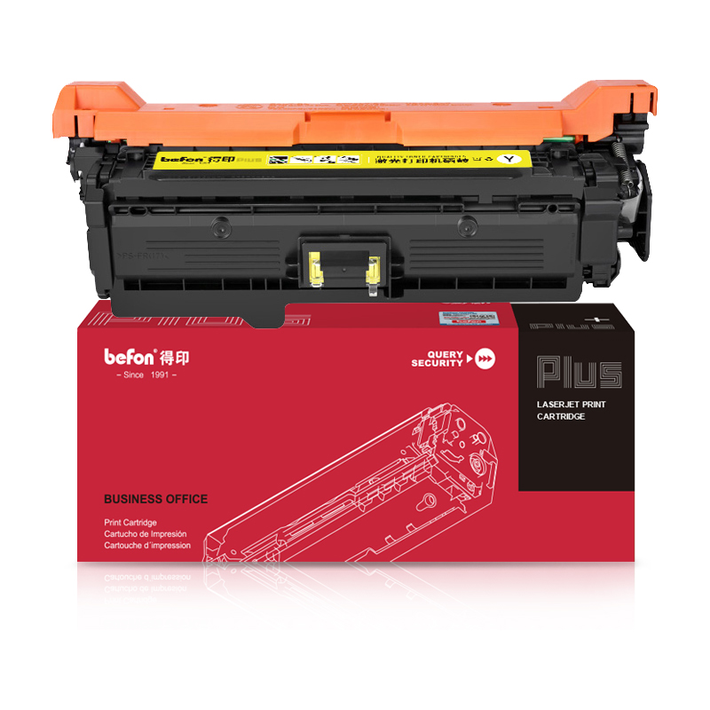 得印 befon PLUS CE252A 硒鼓 黄色 7000页 适用惠普HP ColorLaserJetCP3520/CP3525/CP3525nCP3525dn/CP3525x/CM3530/CM3530fs 计价单位:支