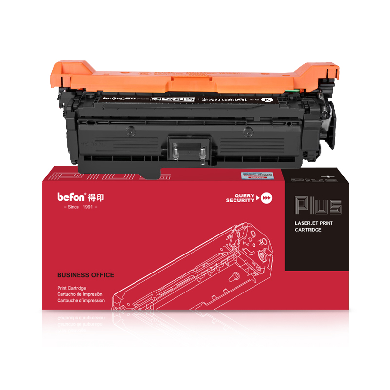 得印 befon PLUS CE400A 硒鼓 黑色 5500页 适用HP LaserJet Enterprise 500 color M551/M551n 计价单位:支