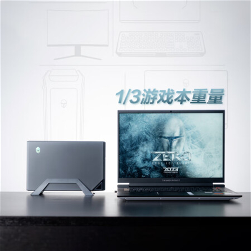 雷神  MIX mini主机 迷你独显游戏设计AI电脑 13代i9-13900H RTX4060 16G 1TB WiFi6 计价单位:台