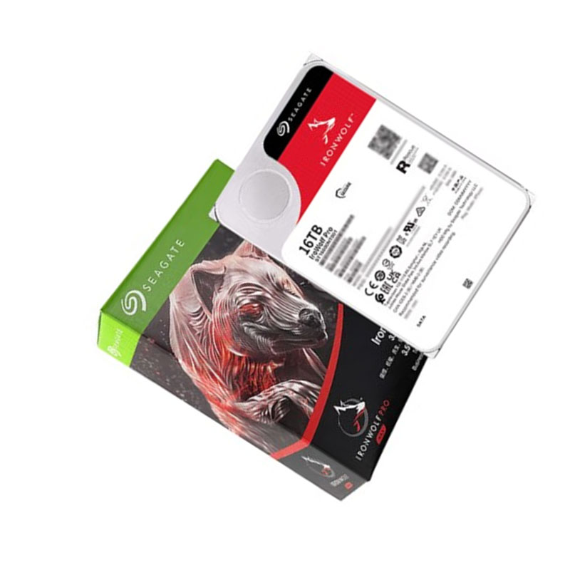 希捷 SEAGATE ST16000NT001 NAS硬盘16TB 企业级 256MB 7200转 CMR垂直  SATA 希捷酷狼PRO 机械 550年负载 数据恢复 计价单位:块