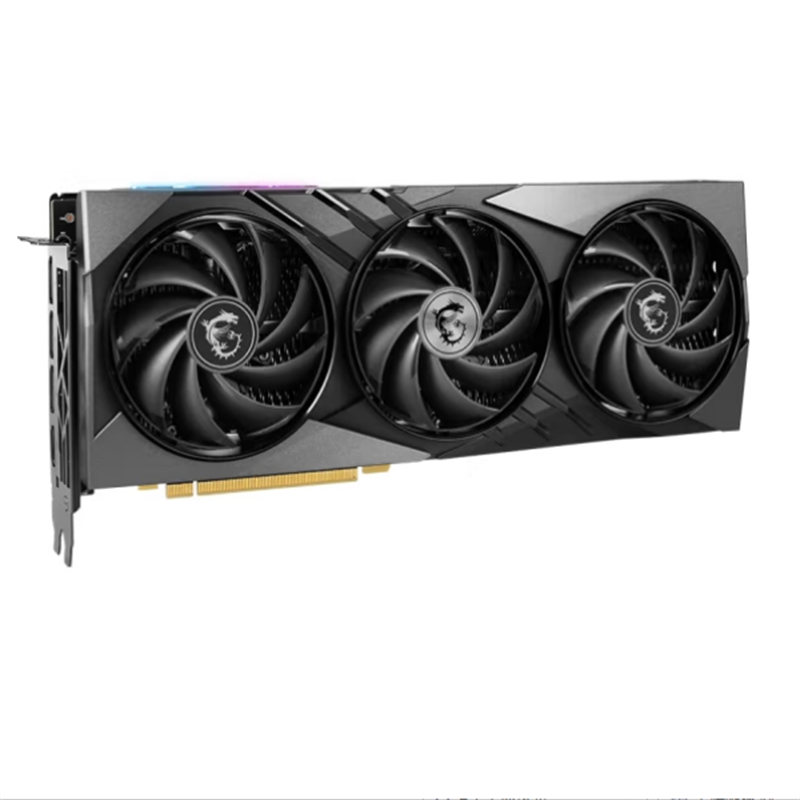 微星 MSI RTX 4070 电脑独立显卡 魔龙Super GeForce GAMING X SLIM 12G 计价单位:张